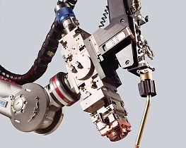 Скарка с присадочной проволокой оптической головкой Precitec YW52